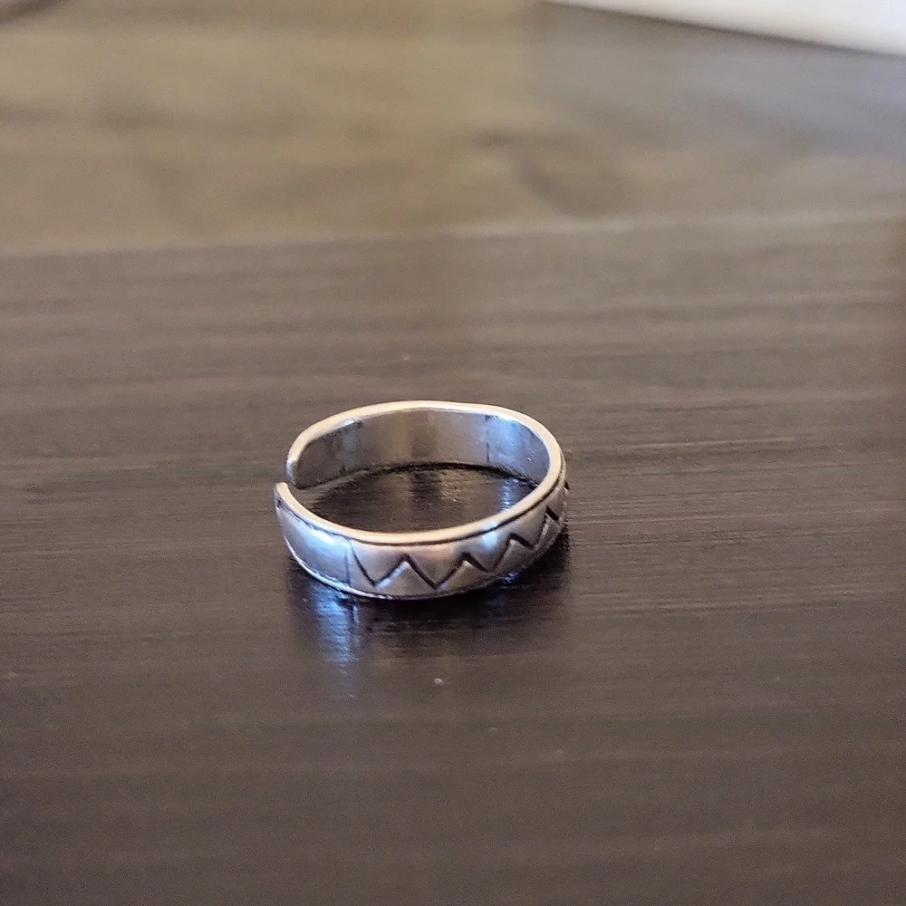 925 Silver Adjustable Toe Ring